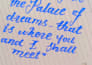create handwritten calligraphy letters,quotes and poetry